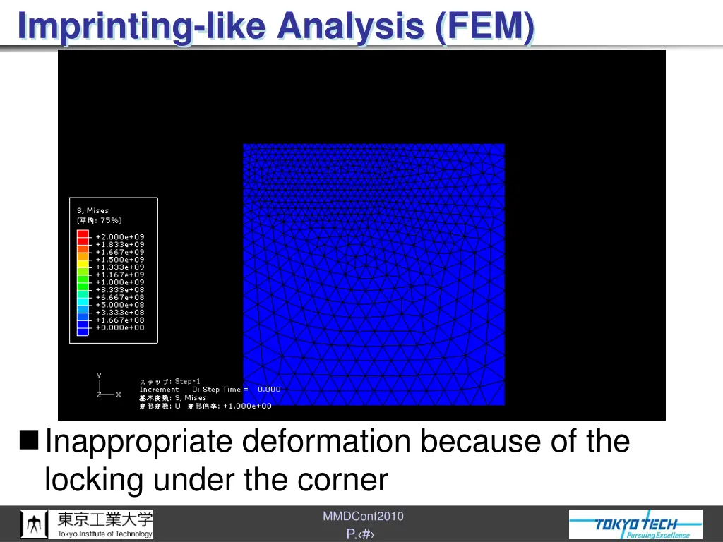 imprinting like analysis fem