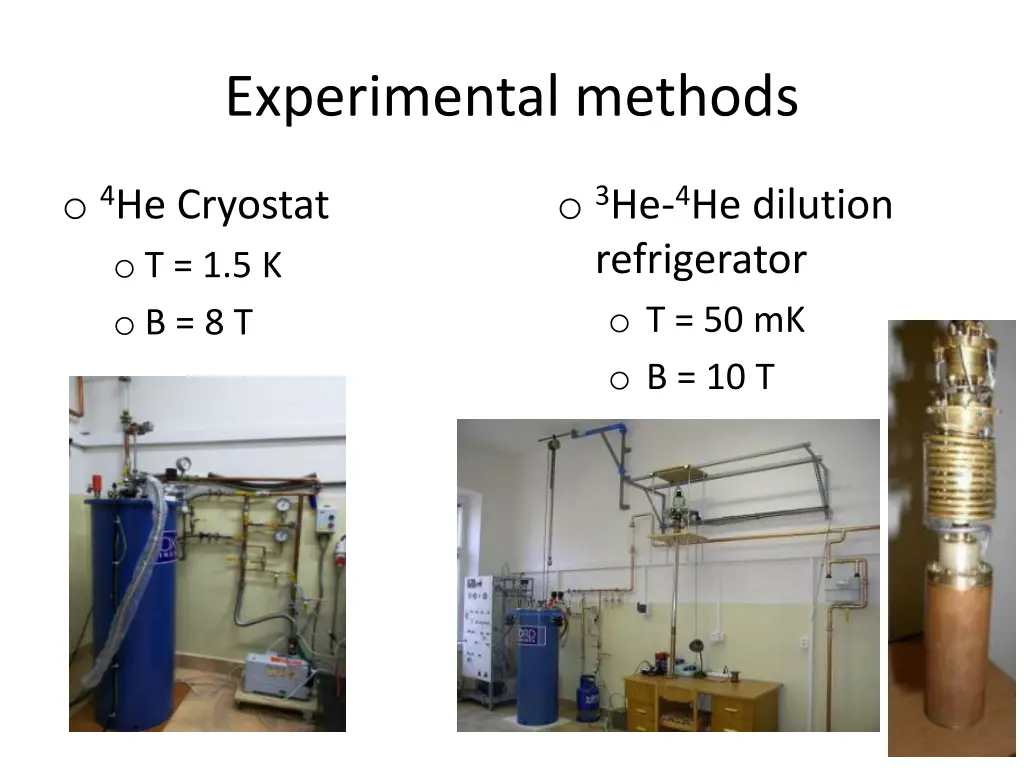 experimental methods