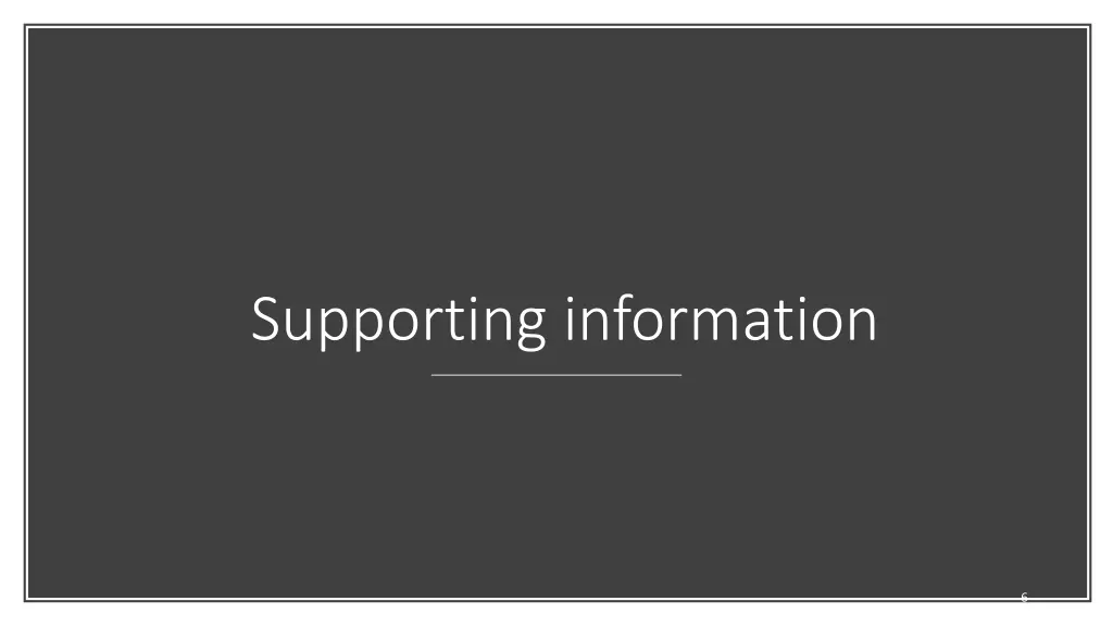 supporting information