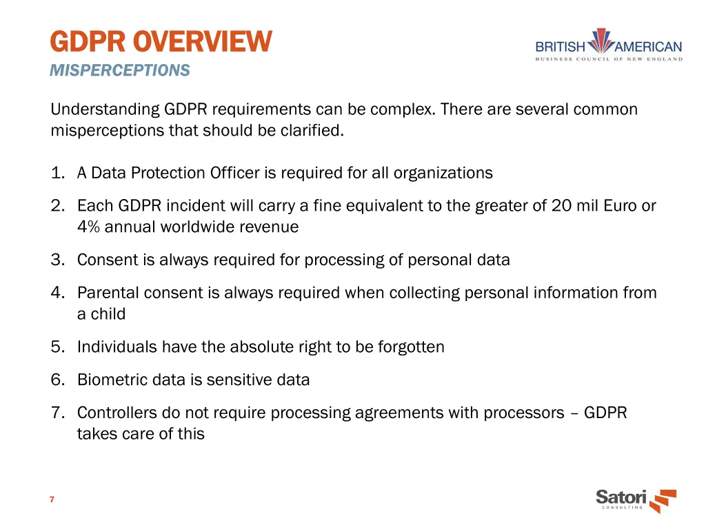 gdpr overview misperceptions