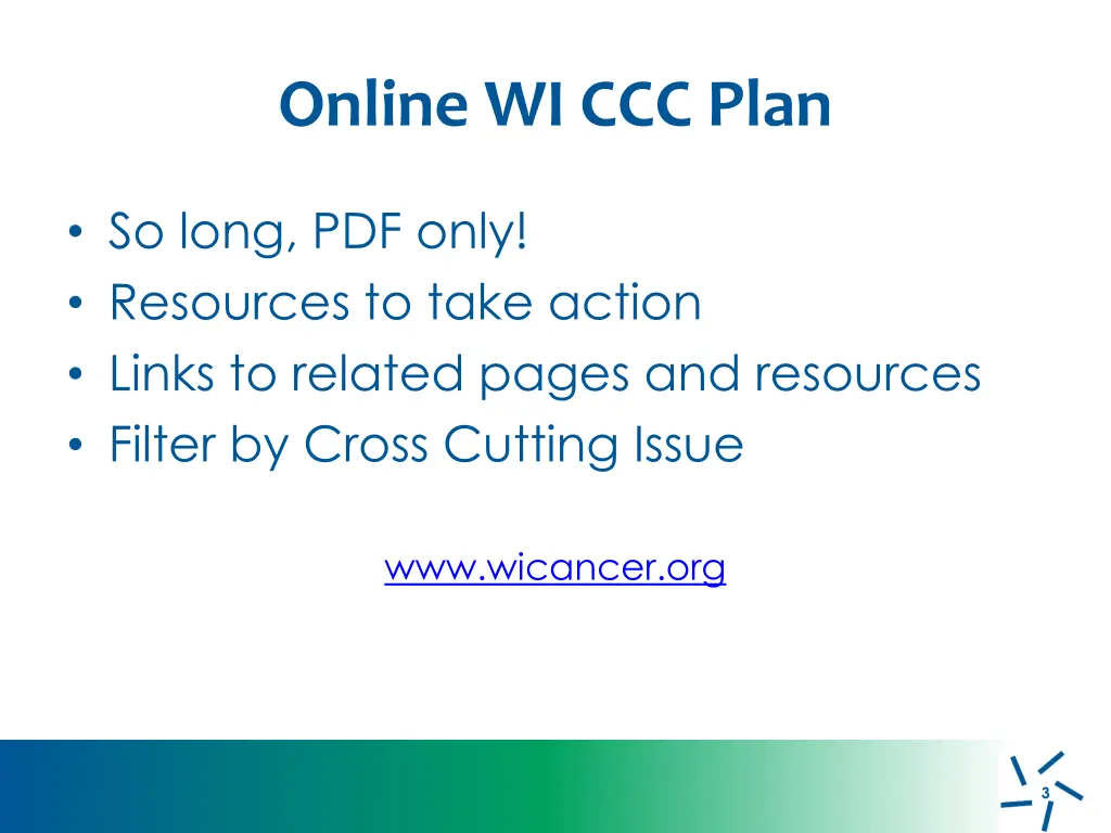 online wi ccc plan
