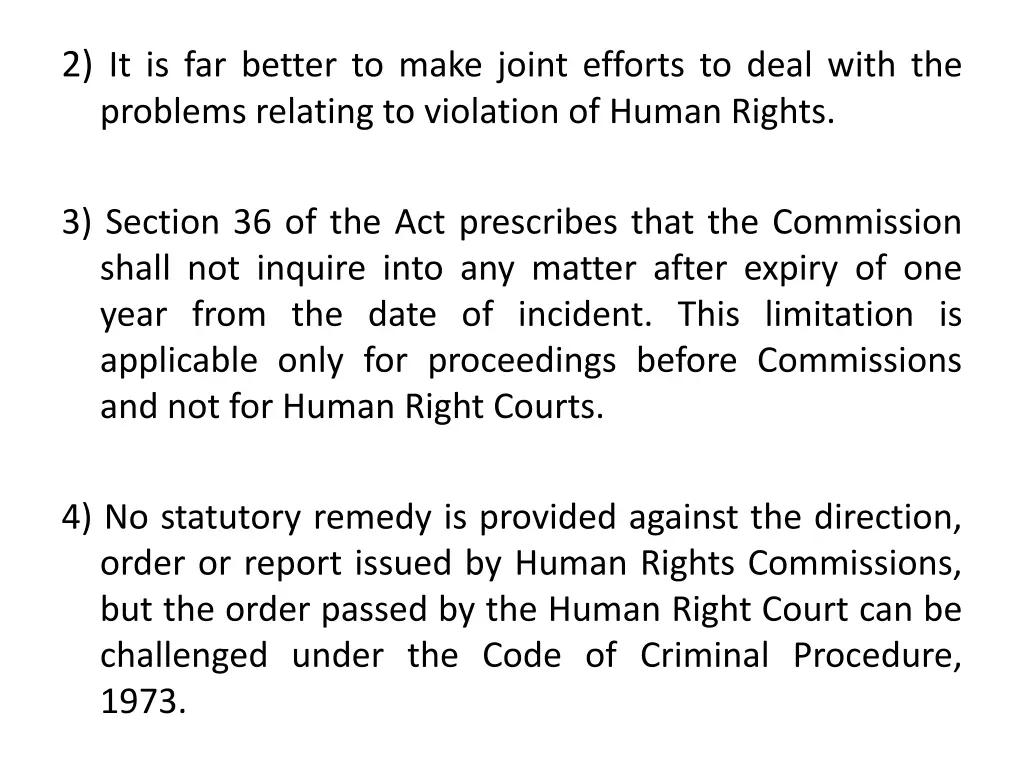 2 it is far better to make joint efforts to deal