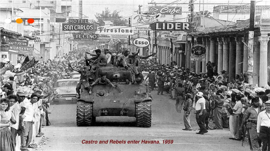 castro and rebels enter havana 1959