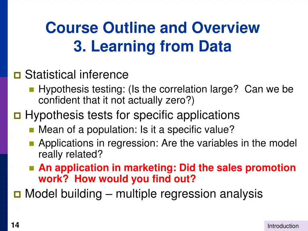 course outline and overview 3 learning from data