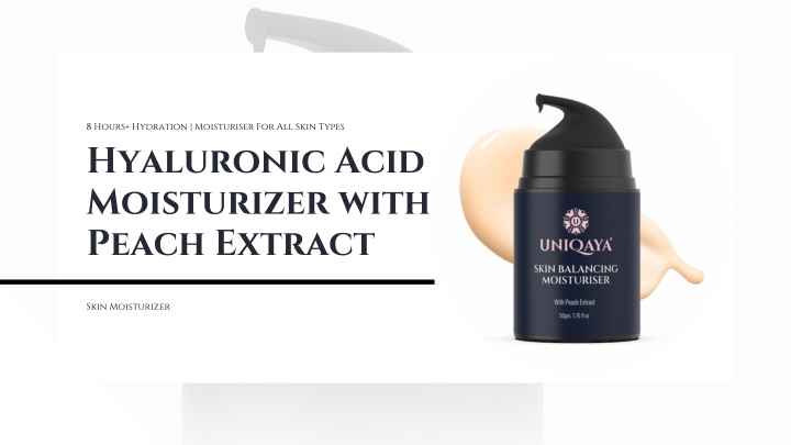 8 hours hydration moisturiser for all skin types