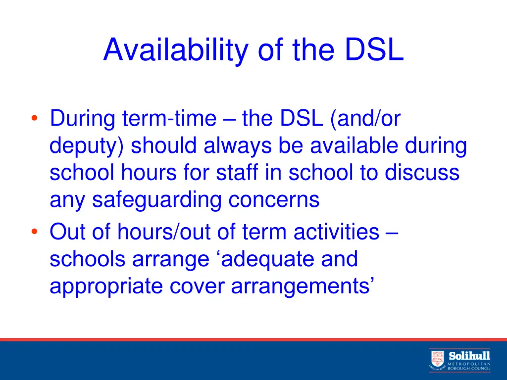 availability of the dsl