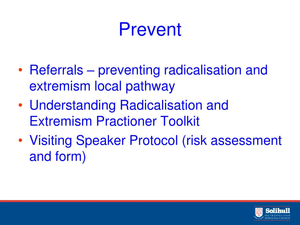 prevent