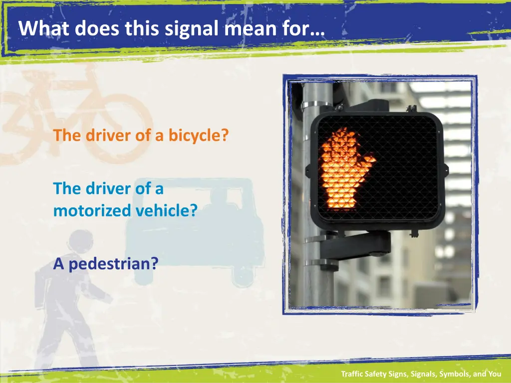 what does this signal mean for