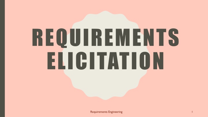 requirements elicitation