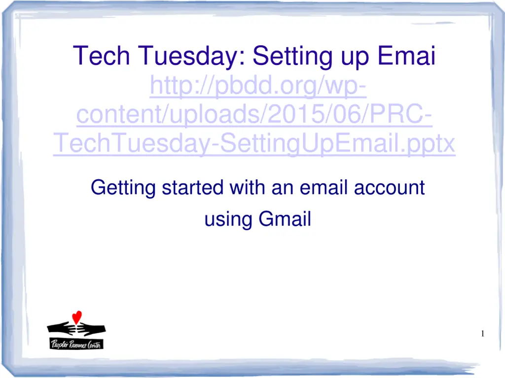 tech tuesday setting up emai http pbdd