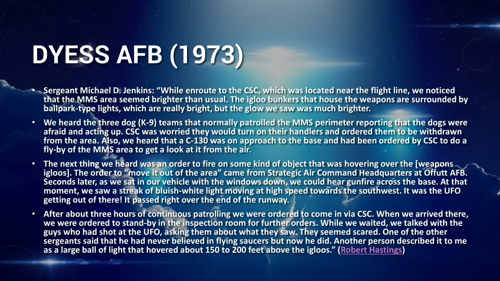 dyess afb 1973