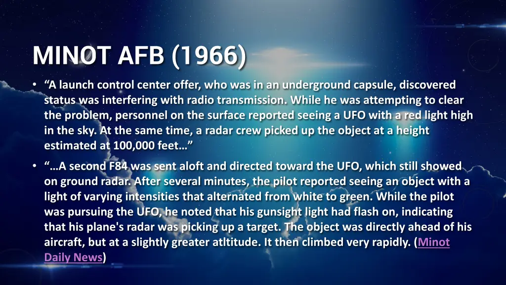 minot afb 1966 a launch control center offer