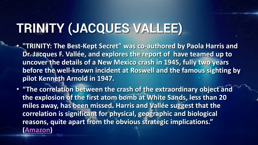 trinity jacques vallee