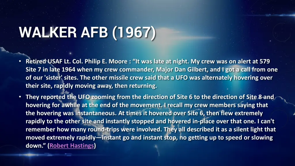 walker afb 1967