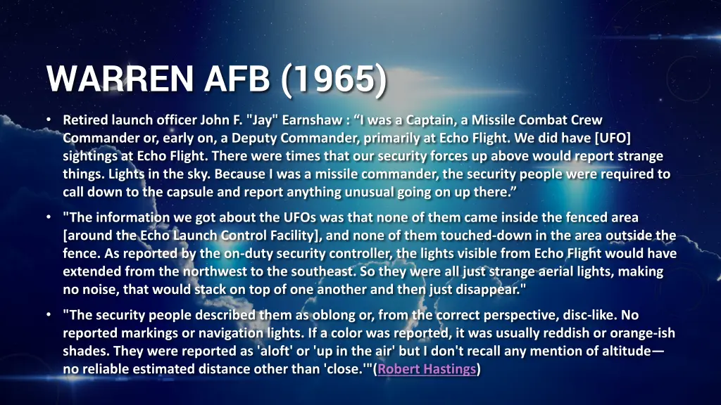 warren afb 1965
