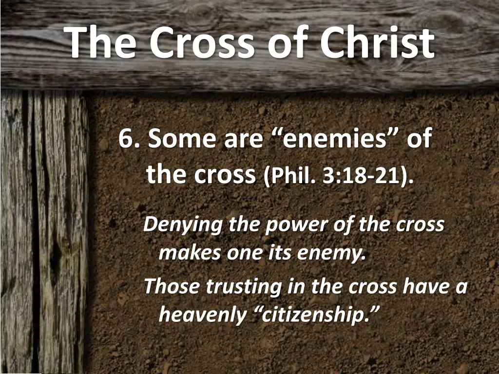 the cross of christ 5
