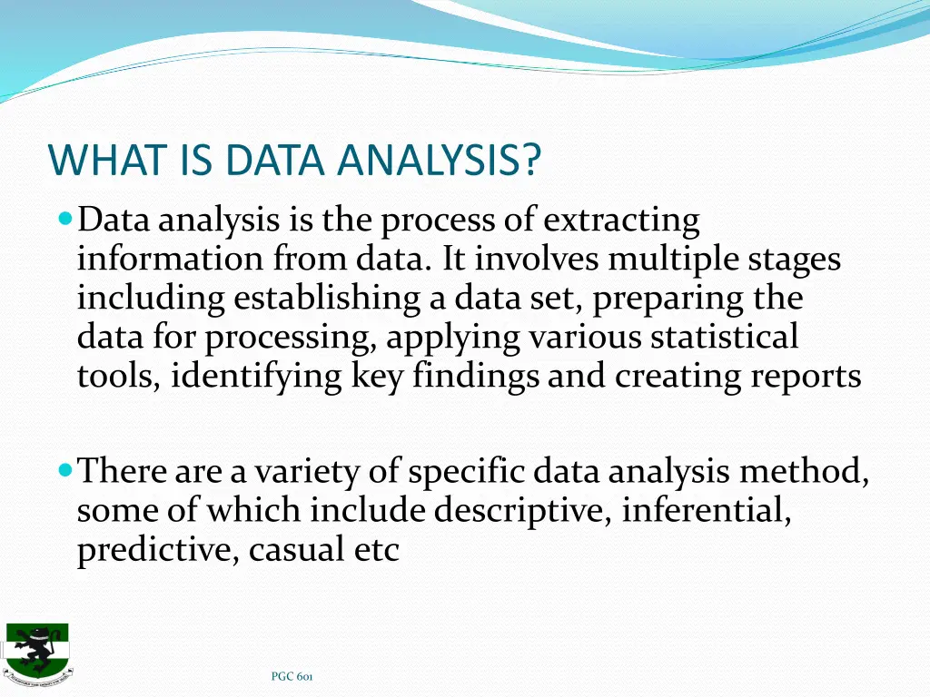 what is data analysis data analysis