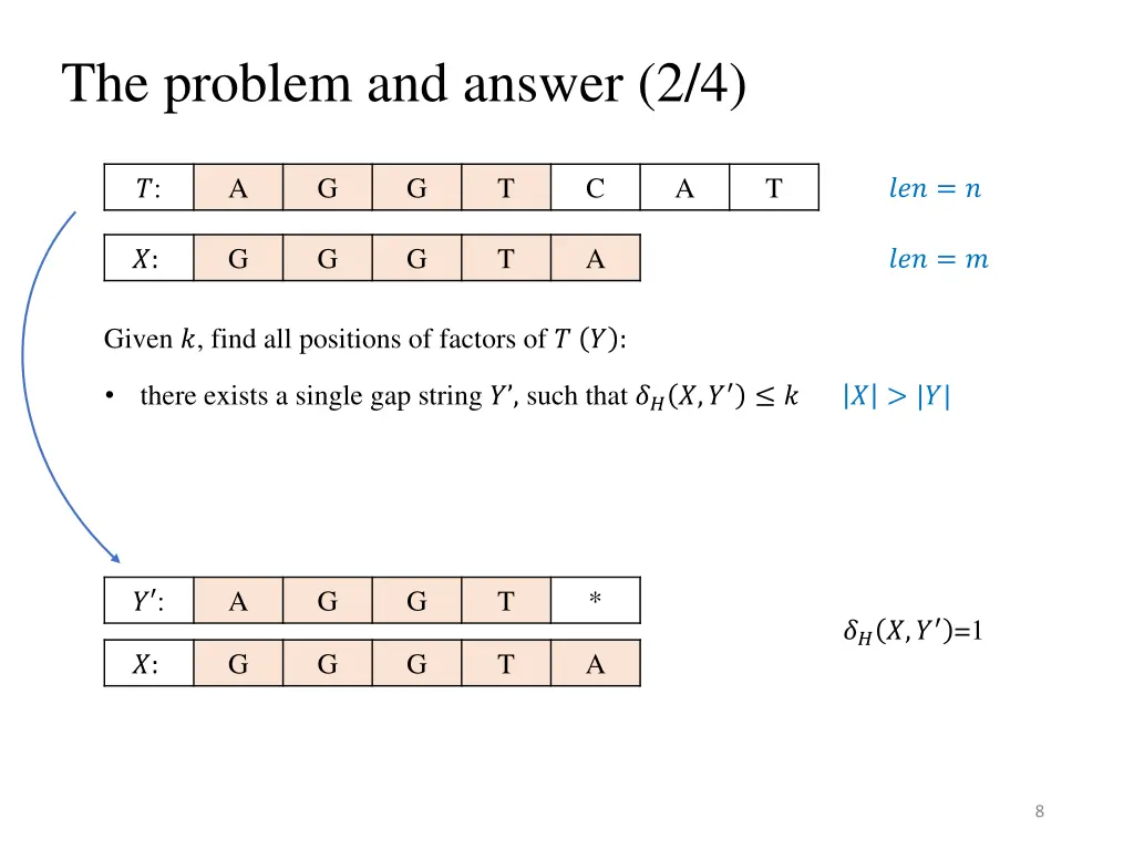 the problem and answer 2 4