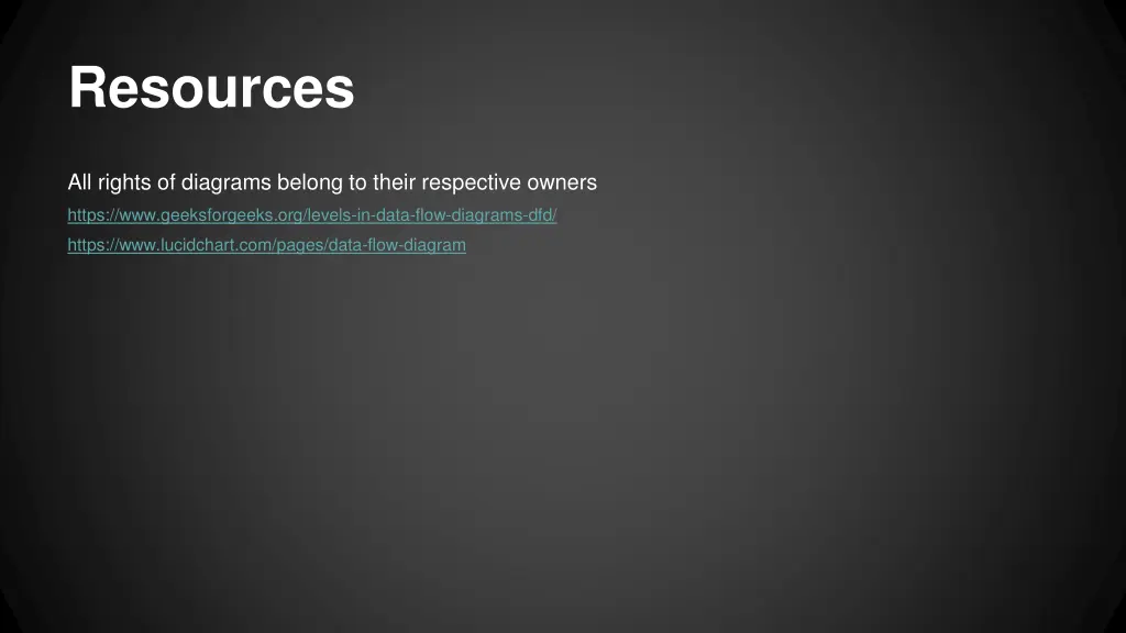 resources