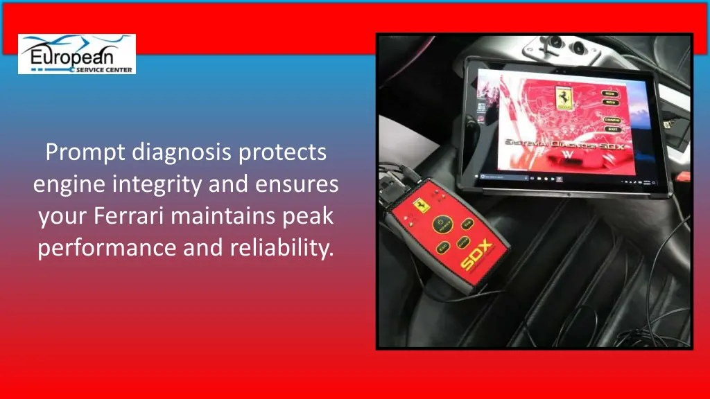 prompt diagnosis protects engine integrity