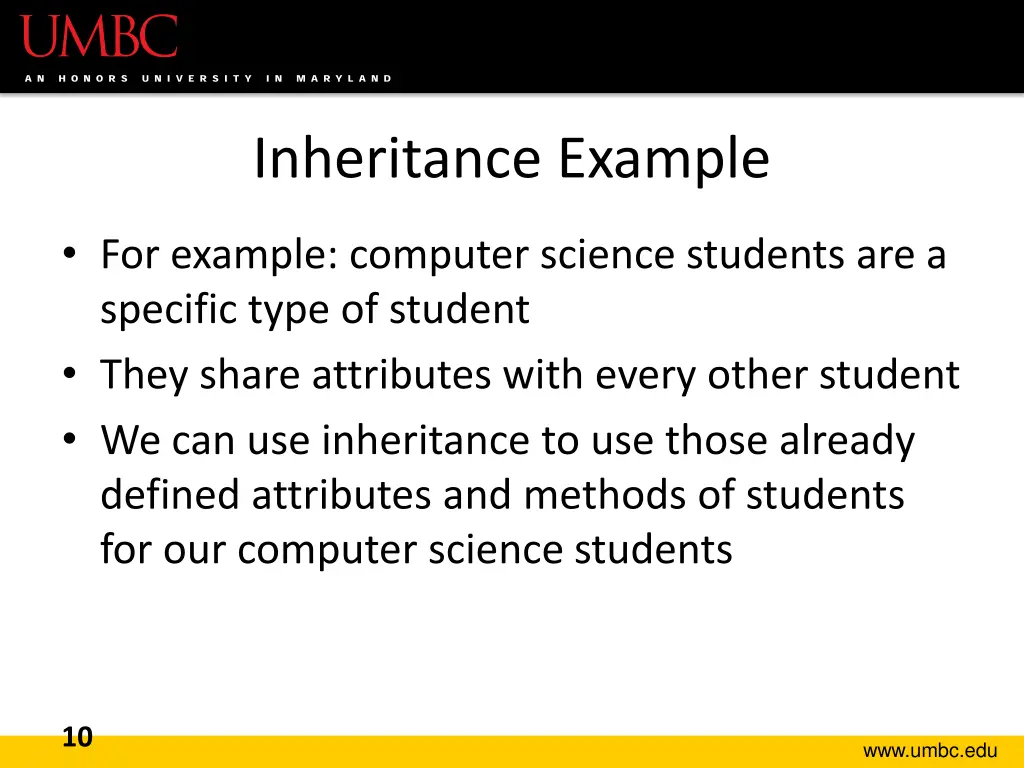 inheritance example