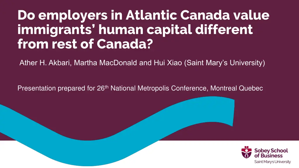 do employers in atlantic canada value immigrants