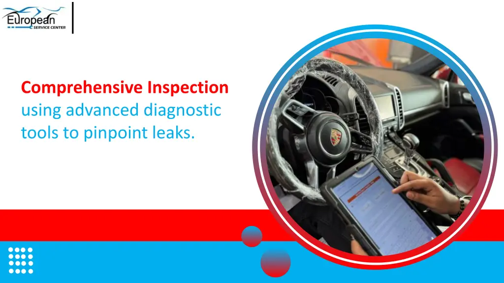 comprehensive inspection using advanced