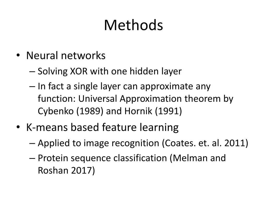 methods 1