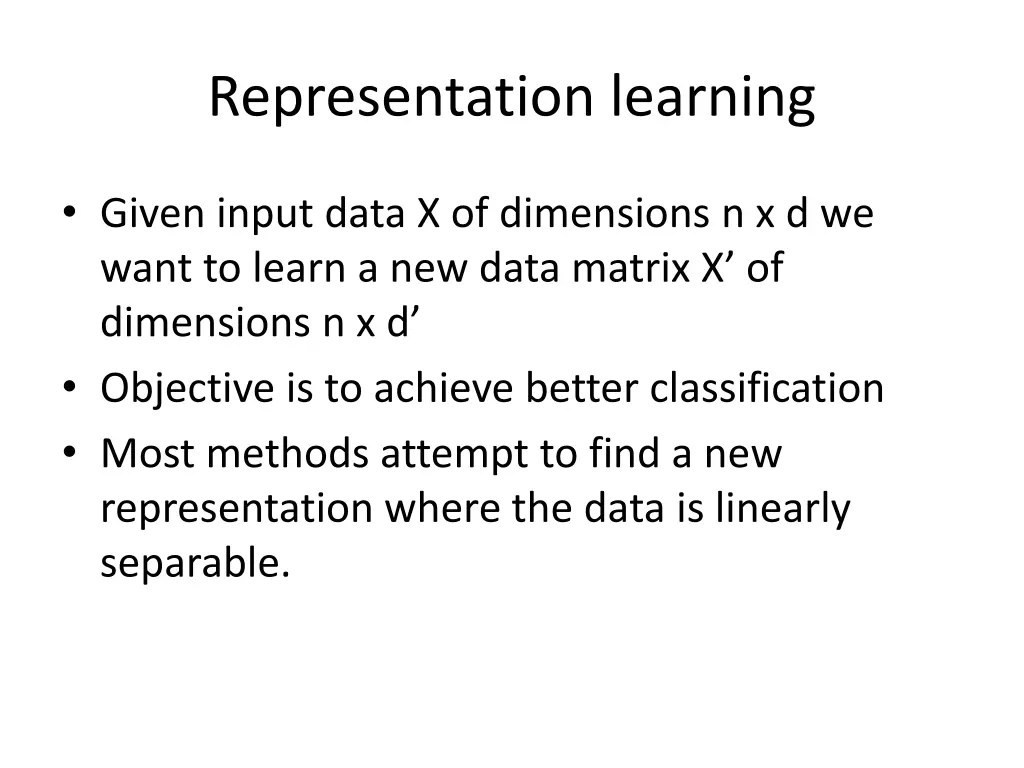representation learning 1