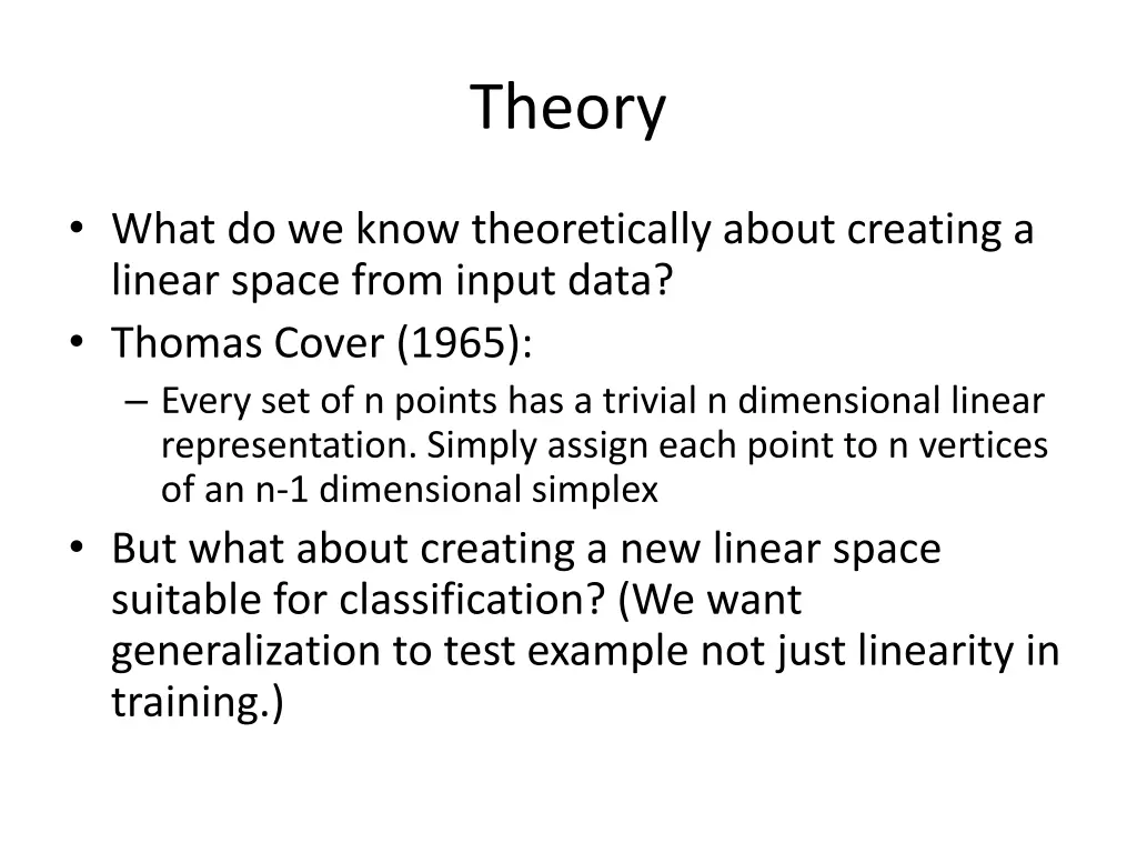 theory
