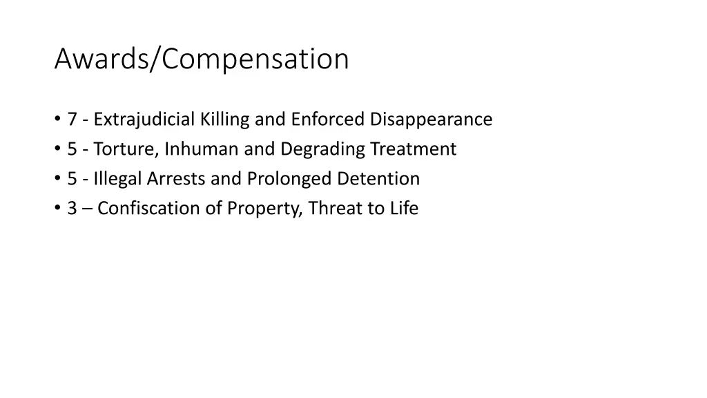 awards compensation