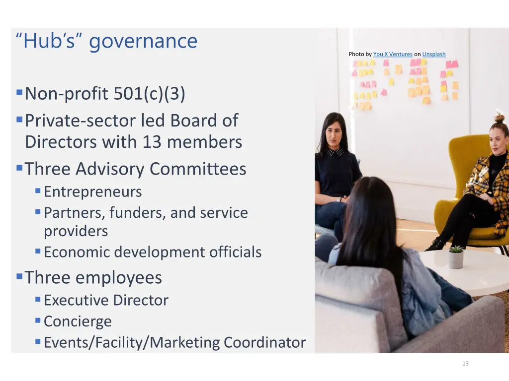 hub s governance