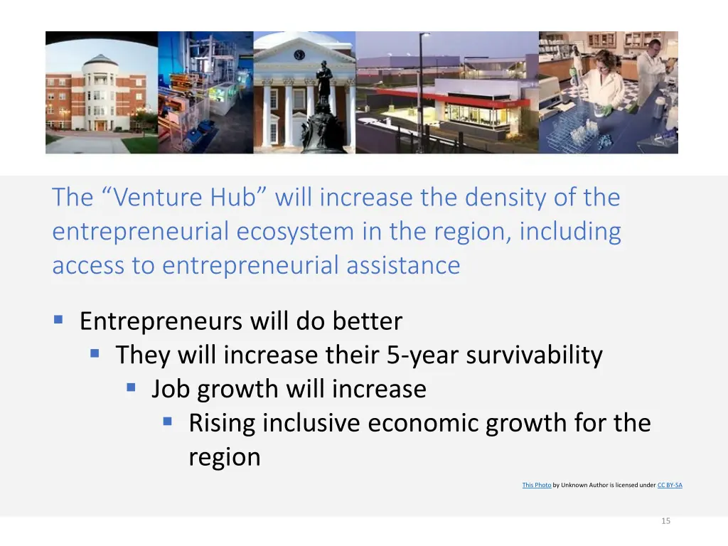 the venture hub will increase the density