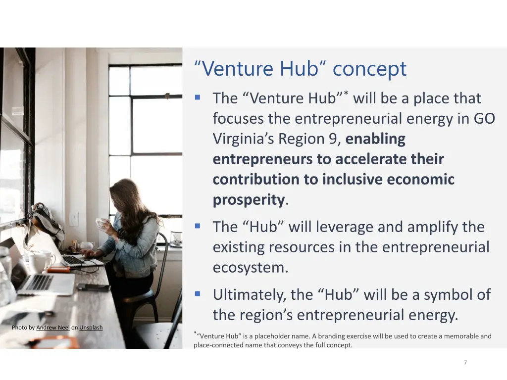 venture hub concept the venture hub will