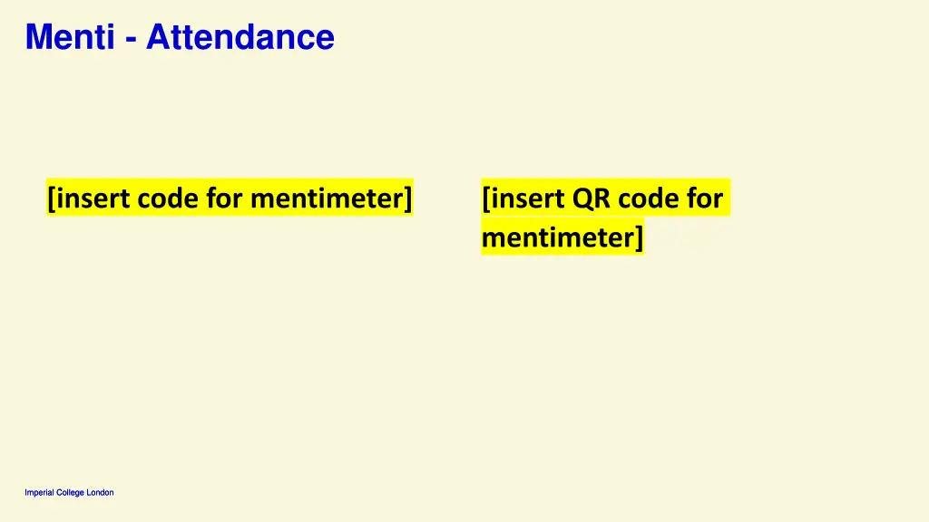 menti attendance