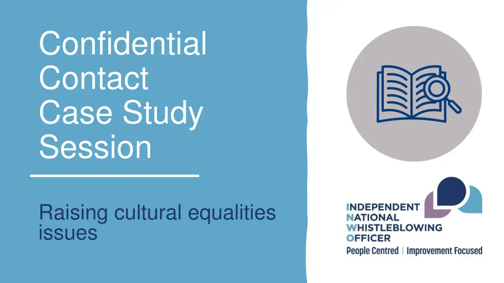 confidential contact case study session