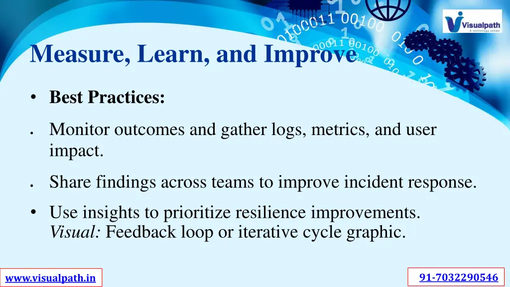 measure learn and improve