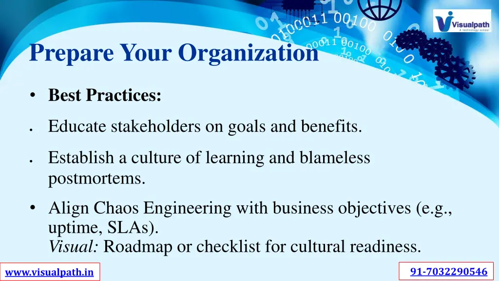 prepare your organization