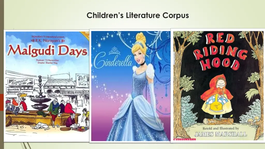 children s literature corpus