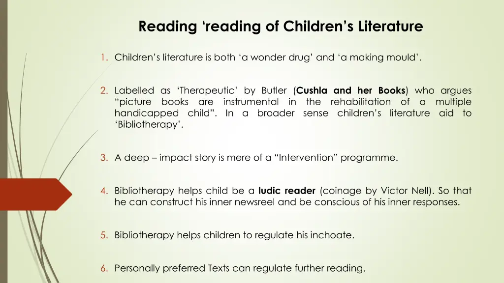 reading reading of children s literature