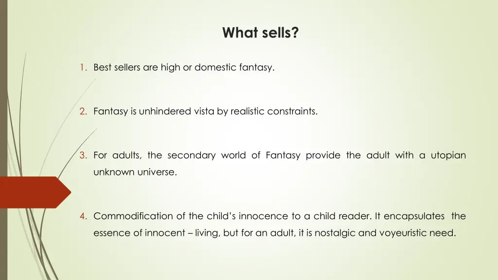 what sells
