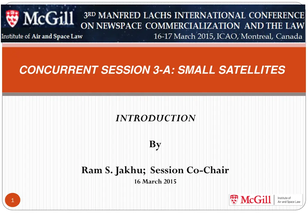 concurrent session 3 a small satellites