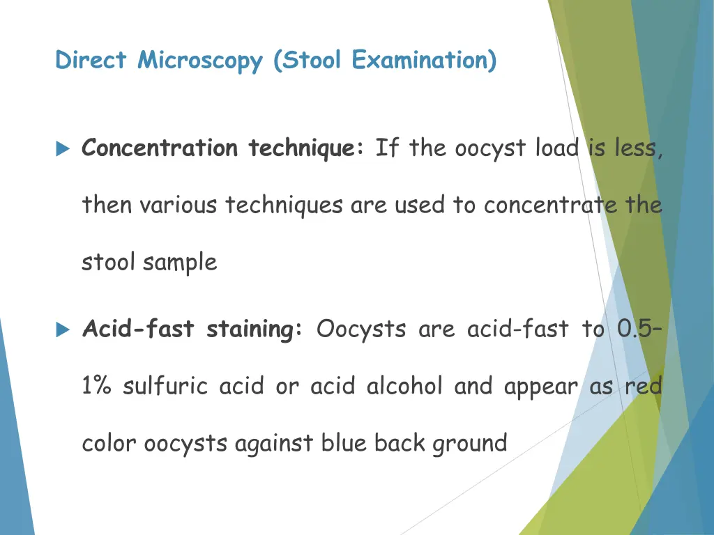 direct microscopy stool examination 1