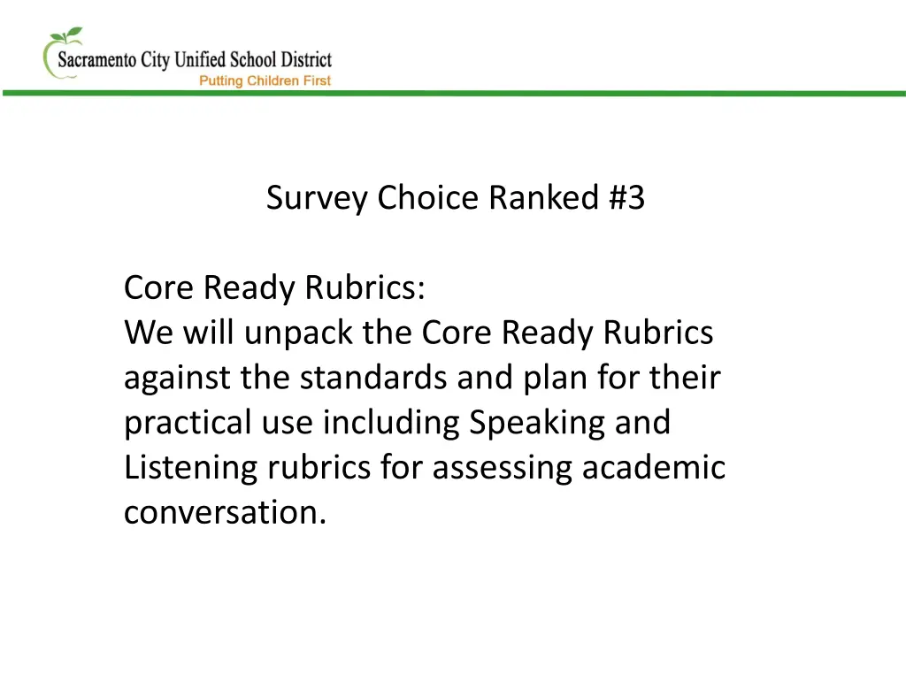 survey choice ranked 3