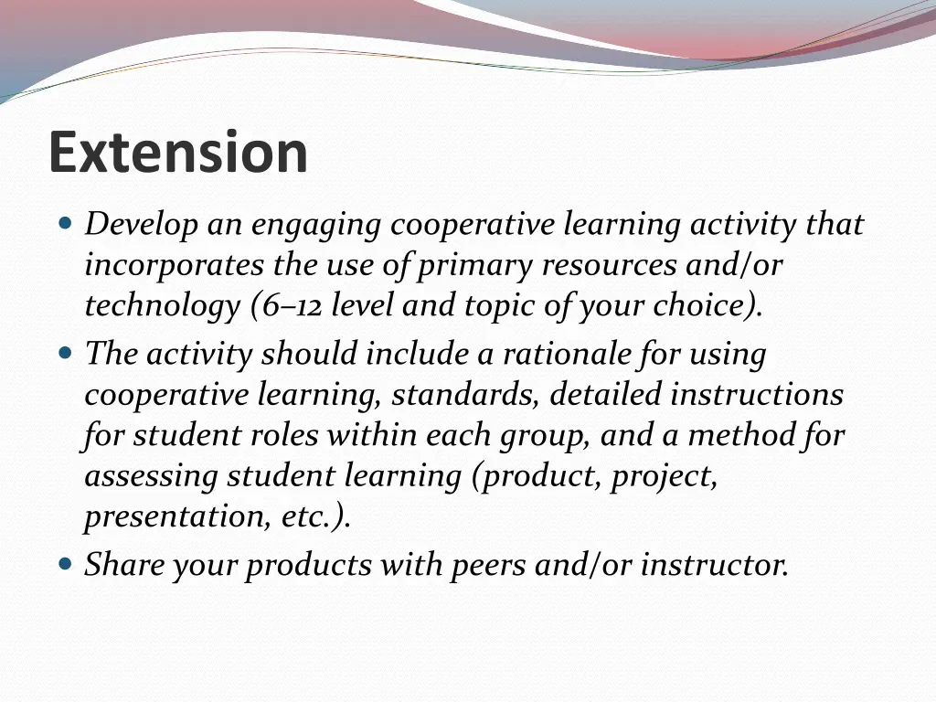 extension