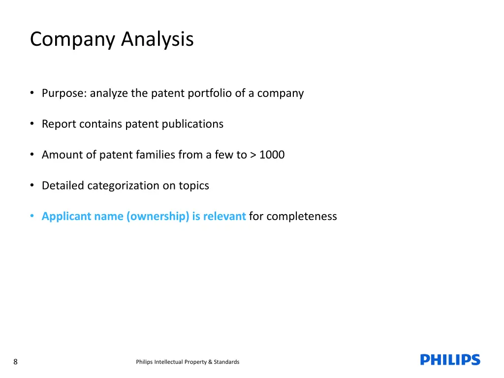 company analysis