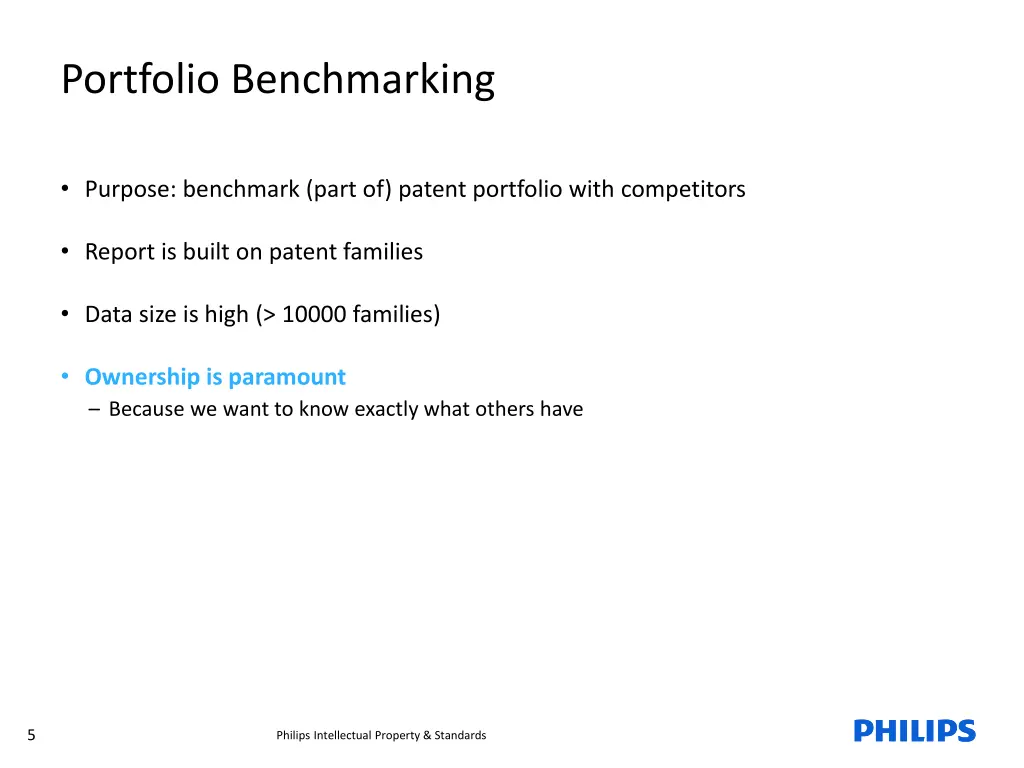 portfolio benchmarking