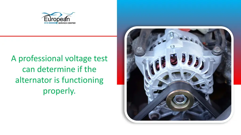 a professional voltage test can determine