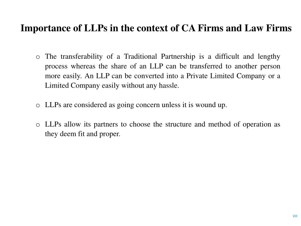 importance of llps in the context of ca firms 2