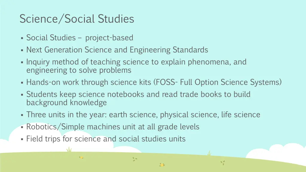 science social studies